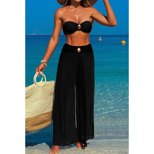 Black Cover Up Pants