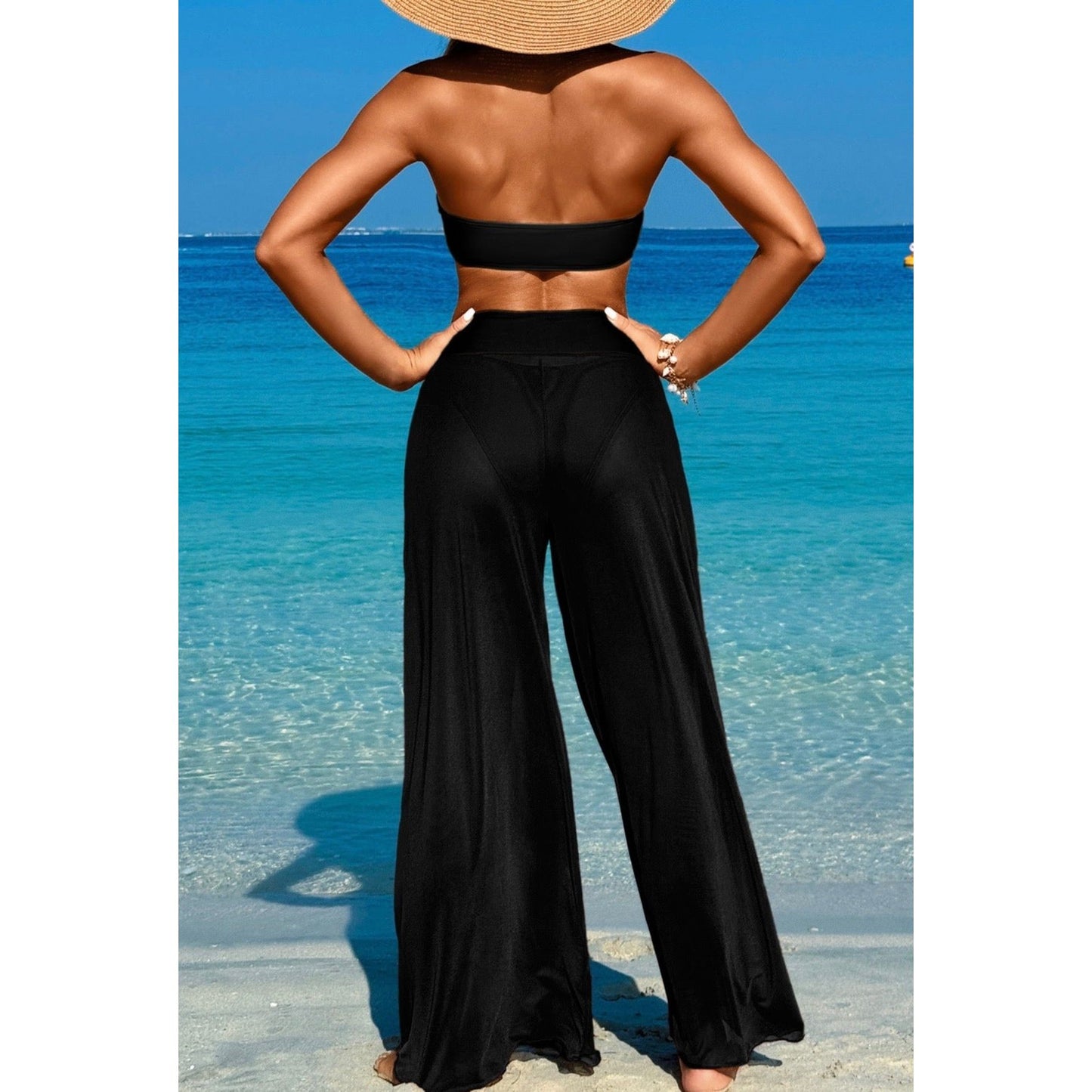 Black Cover Up Pants